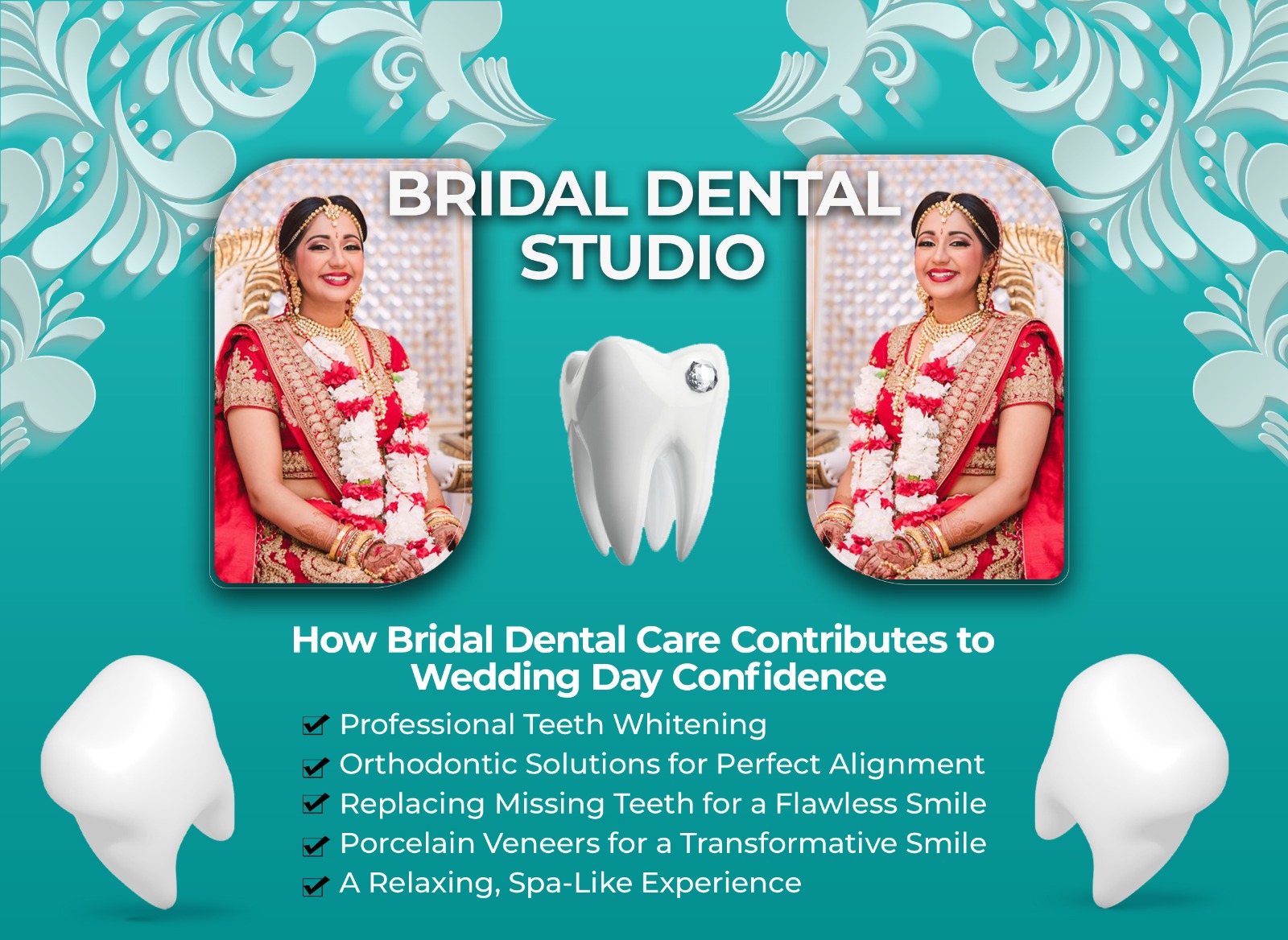 How Bridal Dental Care Contributes to Wedding Day Confidence