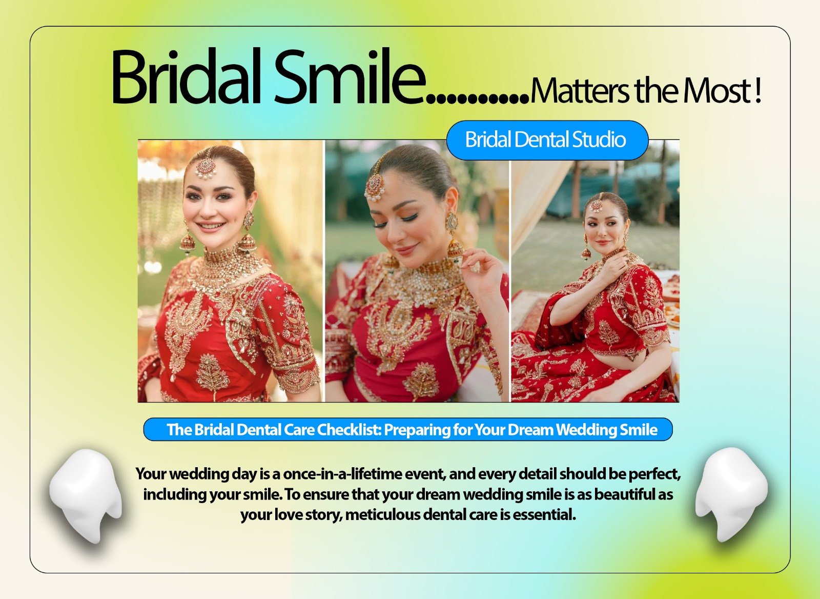 The Bridal Dental Care Checklist: Preparing for Your Dream Wedding Smile