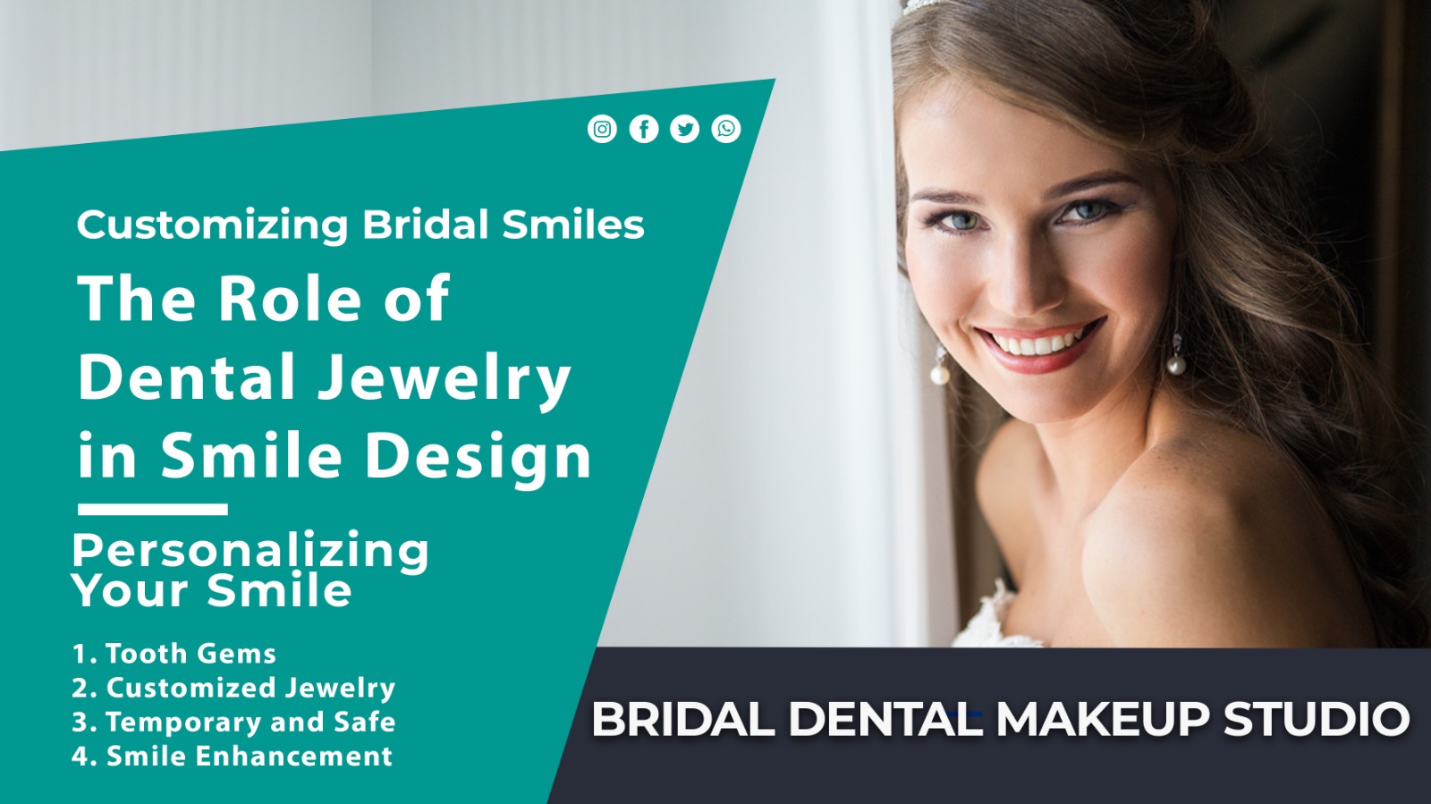 Customizing Bridal Smiles: The Role of Dental Jewelry in Smile Design